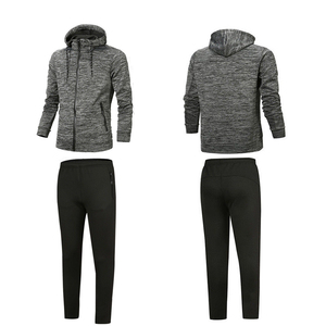 2025ชุดวอร์ม2ชิ้นสำหรับผู้ชายชุดออกกำลังกายสไตล์ฮิปฮอปและชุดกีฬาชุดออกกำลังกาย2ชิ้นสำหรับฤดูใบไม้ร่วง - Product Image 6