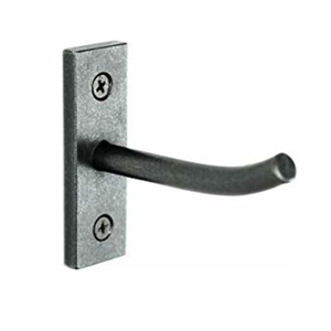 Crochet mural en métal métallique noir fini pour salon, salle de bain et cuisine Décoration Crochets muraux - Product Image 3