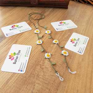 İğne Oyası Papatya Gözlük İpi Pièces de lunettes de qualité supérieure - Product Image 1