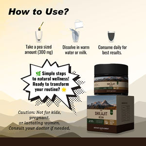 Exportateur indien offre qualité supérieure meilleure vente organique pur naturel Himalaya Shilajit pierre résine achat en gros en vrac - Product Image 3