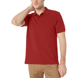 Camiseta de Polo de Golf con logotipo personalizado de algodón de alta calidad, ropa de entrenamiento para gimnasio, camisetas de Polo de punto en blanco de Color sólido de manga corta, ropa para hombres - Product Image 1