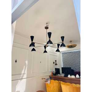 ไฟสปัตนิกโคมระย้า20 "สูง46" E12กว้าง/E14/E27ซ็อกเก็ต120-240V สำหรับการรับรองแรงดันไฟฟ้า - Product Image 2