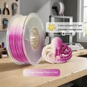 Filamento PLA de Alta Calidad para Impresión 3D, Cambio de Color Único, Ideal para Impresión 3D Suave en Interiores y Exteriores, ODM/OEM, Superventas - Product Image 1