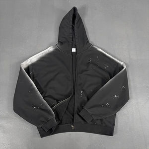 ชุดเซ็ตเสื้อฮู้ดดี้และกางเกงวอร์มทรงขาบาน ผ้าหนา คุณภาพสูง ราคาประหยัด สไตล์สตรีทแวร์ ลุคซันเฟดแบบวินเทจ - Product Image 2