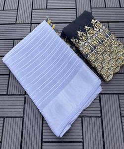 ขายส่งผ้าฝ้ายอินเดียผ้าสารีสําหรับผู้หญิงผู้ถือร้านค้า นําเสนอทางเลือกหลากหลายในราคาที่แข่งขันได้ - Product Image 4