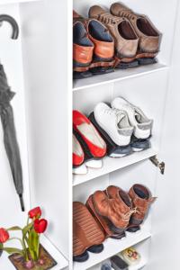 Rampa de zapatos doble Organizador de zapatos para ahorrar espacio para estantes Diseño antideslizante Soporte de zapatos duradero Ideal Para tacones y zapatillas de deporte - Product Image 6