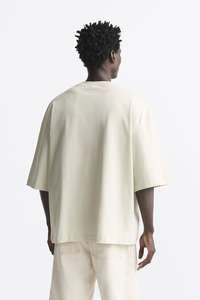 Wholesale Men's Oversized 100% Cotton <b>Vintage</b> <b>T</b>-<b>Shirt</b> Custom Logo OEM - Product Image 3