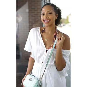 Seashell & Seahorse Necklace with Evil Eye for Gift Occasions - Product Image 3