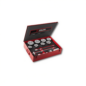 Juego de 12 Llaves de Tubo de Acero Usag en Caja de Acero con Llaves Hexagonales de Diferentes Tamaños en Pulgadas - Product Image 2