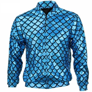 Blouson aviateur en satin personnalisé de haute qualité pour hommes impression par sublimation avec motif floral polyester/nylon taille XL pour l'hiver - Product Image 6