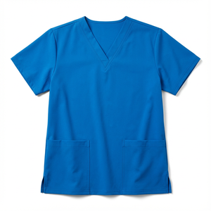 Uniforme Médico Clásico, Uniforme de Enfermera al por Mayor, Cuello en V y Manga Corta, Conjunto de Uniforme de Enfermería para Mujer - Product Image 5