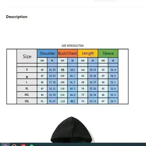 เสื้อฮู้ดซิปผู้ชายลายกราฟิกเท่ๆ เสื้อฮู้ดลำลองผู้หญิงสไตล์สตรีท เสื้อสเวตเชิ้ตซิลิโคน เสื้อฮู้ดแฟชั่น - Product Image 6