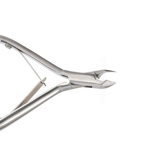 Pince à cuticules professionnelle, manche plaqué or, acier inoxydable, taille personnalisée, salon de beauté, manucure et pédicure, pince à cuticules - Product Image 6