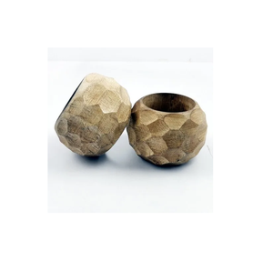 Design admirable ronds de serviette en bois ronds accessoire de ménage meilleure qualité produit de vente directe d'usine - Product Image 3