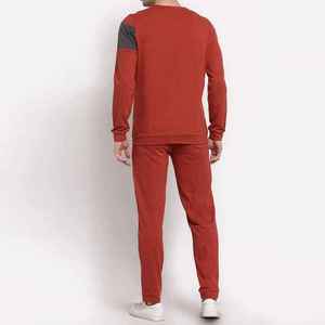 100% chándal de algodón personalizado Premium Slim Fit OEM cómodo secado rápido invierno gimnasio desgaste chándal para hombre - Product Image 3