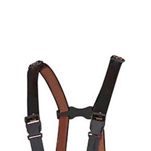 Combinaison de sécurité haute visibilité orange en polyester ignifuge, classe 2 ANSI, imperméable, avec bandes réfléchissantes et bretelles réglables - Product Image 4