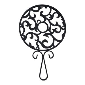 Heat Proof Wrought Iron <b>Trivets</b> Mat Household Pot Holder Kitchen Cookware Mat Decorative Chinese Style Pot Mat Iron Available - Product Image 1