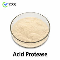 Enzyme protéase acide pour les industries agroalimentaires, pour la fabrication d'alcool et la dégradation des protéines, additifs alimentaires