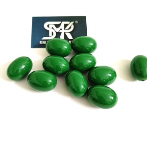 Cuentas Ovaladas de Resina Verde Ángel Ecológicas de Alta Calidad para la Fabricación de Joyas, Accesorios de Bricolaje, Pulseras, Collares, Moda Creativa - Product Image 1