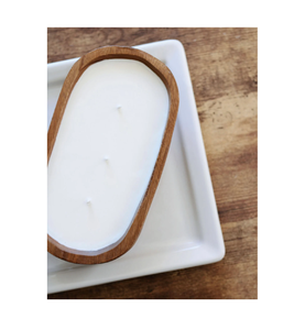 Cuencos de masa de madera más exigentes Cuencos de masa para hacer velas Vela de soja Decoración de cuencos de velas de madera - Product Image 4