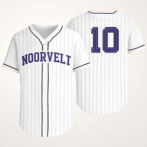 Commande urgente de maillot de baseball en polyester personnalisé vêtements de sport personnalisés avec votre nom et numéro pour les équipes - Product Image 1