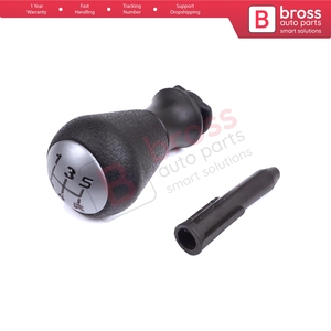 BSP659 Bouton de levier de vitesses 5 vitesses noir gris pour 106 206 206+ 306 406 605 2403AP - Product Image 5