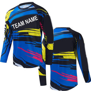 Ropa de Motociclismo y Automovilismo de Secado Rápido con Sublimación Personalizada, 100% Poliéster, Jersey de Carreras de Sublimación Personalizada de Alta Calidad - Product Image 3