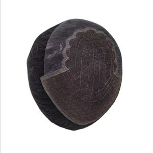 Perruque en cheveux humains Q6 Yaki, toupet pour homme, cheveux vierges Remy, trame unique, Bangladash Naturalizer Curl Bonnet, extension de cheveux Remi - Product Image 4