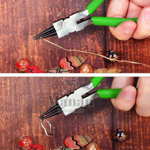 Alicates Ergonómicos de Punta Redonda de Acero Inoxidable para Hacer Joyas, Dar Forma al Alambre y Manualidades - Alta Calidad y Durabilidad - Product Image 6