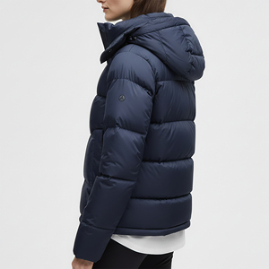 Nouvelle arrivée, veste d'hiver oversize unie, coupe-vent et imperméable, logo imprimé personnalisé, veste à bulles légère - Product Image 3