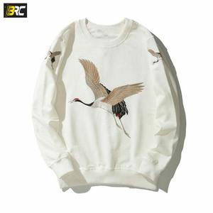 Comfortable Men Cotton Blank Unbranded Oversize Sweatshirt OEM Custom Logo Crew <b>Neck</b> Men's Sweatshirt <b>Light</b> Weight - Product Image 2