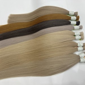 COLORES AL POR MAYOR SOLO DONANTE CALIENTE POPULAR CUTÍCULA ALINEADA NATURAL RECTA MÁQUINA TRAMA EXTENSIONES DE CABELLO HUMANO VIETNAMÉS - Product Image 6