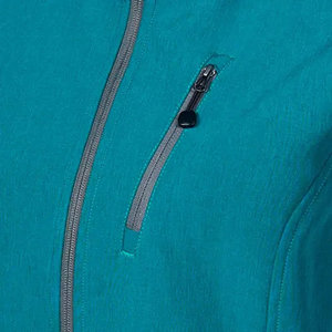 Veste Soft Shell Doublée en Polaire Moelleuse Coupe-Vent Veste Soft Shell avec Capuche Manteau d'Hiver Matelassé Respirant - Product Image 5