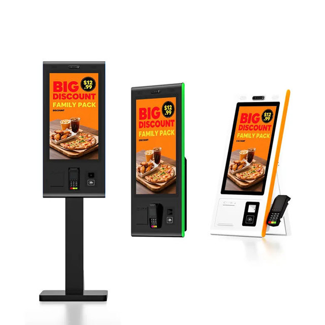 32 Inch Multiple Interfaces Fast Food Payment Ordering Kiosk Self Checkout Machine for Restaurants