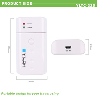 Chargeur de batterie universel pour appareil photo avec voyant lumineux, fente et broche réglable pour batterie Li-ion et piles rechargeables AA/AAA