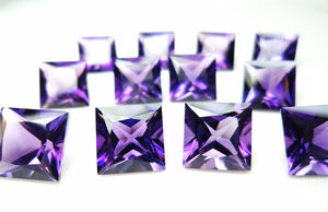 พลอยอเมทิสต์สีม่วงธรรมชาติอัญมณีหลวมเกรดอเมทิสต์สีม่วงอัญมณีล้ำค่าสำหรับใช้ทำเครื่องประดับ - Product Image 4