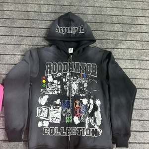 Sudaderas Casuales de Invierno para Hombre, Color Sólido, 100% Algodón, Corte Regular, con Bolsillo, Ropa de Moda - Product Image 6