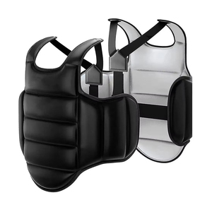 Protector de pecho de boxeo Protector de cuerpo Entrenamiento Kickboxing Deporte Niños Escudo de pecho - Product Image 4