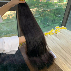 Extensions de cheveux humains Double brut vietnamien 100g vague naturelle 28-30 pouces longueur étirée toutes les couleurs 70 cm de Long - Product Image 1