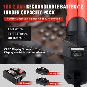 Herramienta <span class=keywords><strong>de</strong></span> <span class=keywords><strong>prensa</strong></span> <span class=keywords><strong>de</strong></span> tubería hidráulica alimentada por batería para PEX y tubos <span class=keywords><strong>de</strong></span> cobre <span class=keywords><strong>de</strong></span> múltiples capas, accesorio <span class=keywords><strong>de</strong></span> herramienta Propress Hvac - Product Image 3