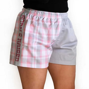 Short de foot personnalisé en polyester de pays occidental avec poches zippées pour femmes - Product Image 5