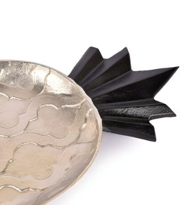 Meilleure vente plateau d'ananas de Style américain en métal massif pour la décoration de table fêtes de mariage centres de table décoration événement - Product Image 4