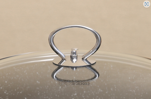 Fabricante de utensilios de cocina Ollas de aluminio antiadherentes de alta calidad Bottoms de 2 capas Tamaño 16cm Color mármol negro - Product Image 2