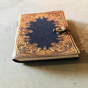 Hecho a medida ágata hermoso hecho a mano diario material de cuero con apariencia artística para regalar - Product Image 1