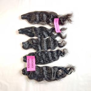 100% faisceau vietnamien tissage naturel couleur de cheveux bruts femmes noires pas cher en gros machine double trame extensions de cheveux humains - Product Image 5