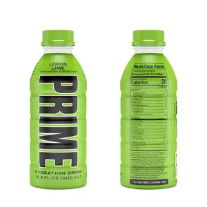 Pri-me nemlendirici spor içecekleri çeşitli paket enerji içeceği (500ml) satılık
