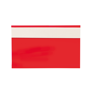 Portaetiquetas Autoadhesivo MEGA 80 X 600mm Rojo Paquete de 10-HES480-600/1 - Product Image 1
