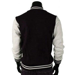 Manufacturer Custom Clothing Supplier <b>Men</b> Puffer Varsity <b>Jackets</b> Custom <b>Baseball</b> Front Logo Breathable Waterproof Spring <b>Jacket</b> - Product Image 4