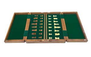 Nirmala Handicrafts – Ensemble de jeu d'échecs en bois de luxe, moderne et minimaliste, fait main, artisanat de forme libre, décoration intérieure et jardin - Product Image 2