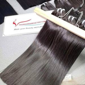 Extensiones de Cabello Liso Natural, Cabello Humano Vietnamita, Doble Trama, Calidad Premium, Gran Venta - Product Image 3